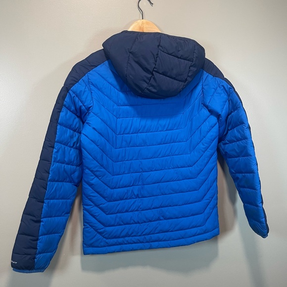Columbia Kids Two-Tone Blue Puffer Jacket - Picture 4 of 6